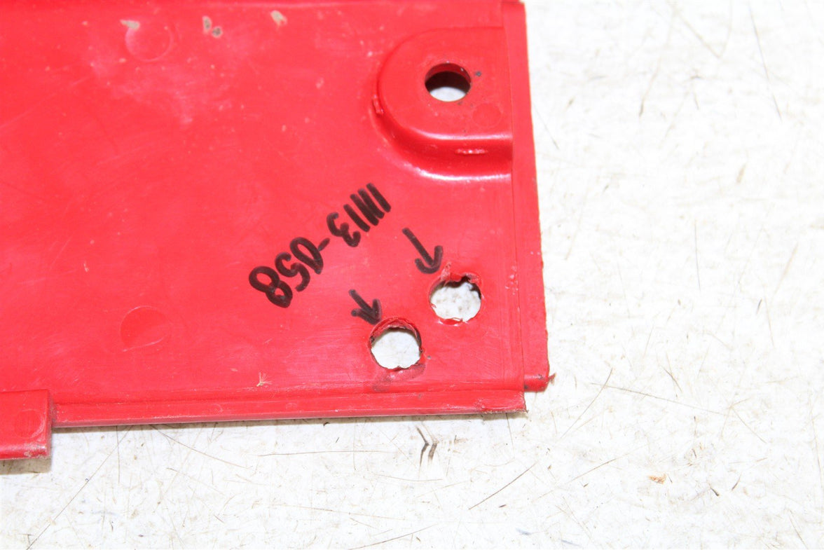 1988 Honda Fourtrax 300 4x4 Plastic Battery Cover Panel 11113