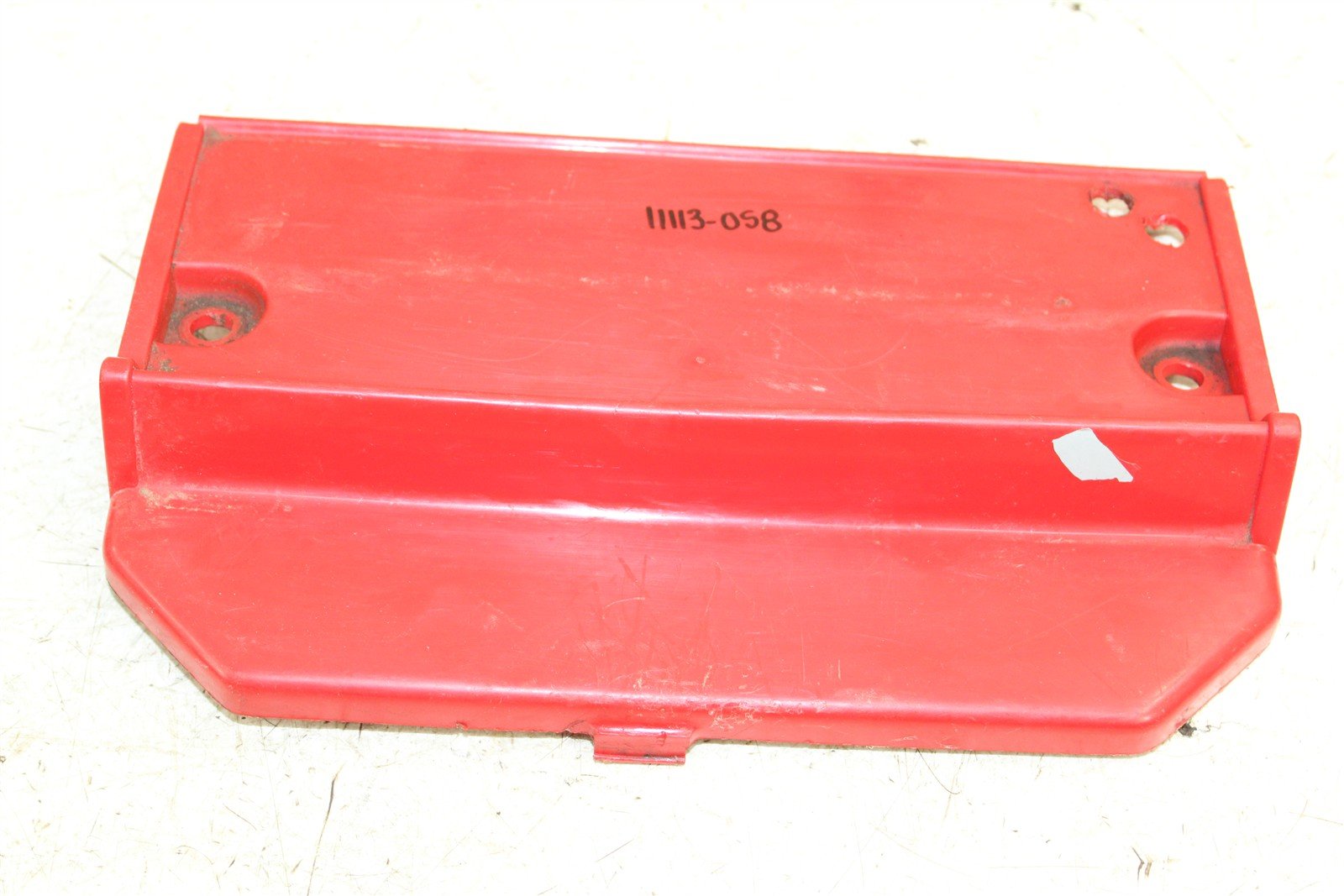 1988 Honda Fourtrax 300 4x4 Plastic Battery Cover Panel 11113