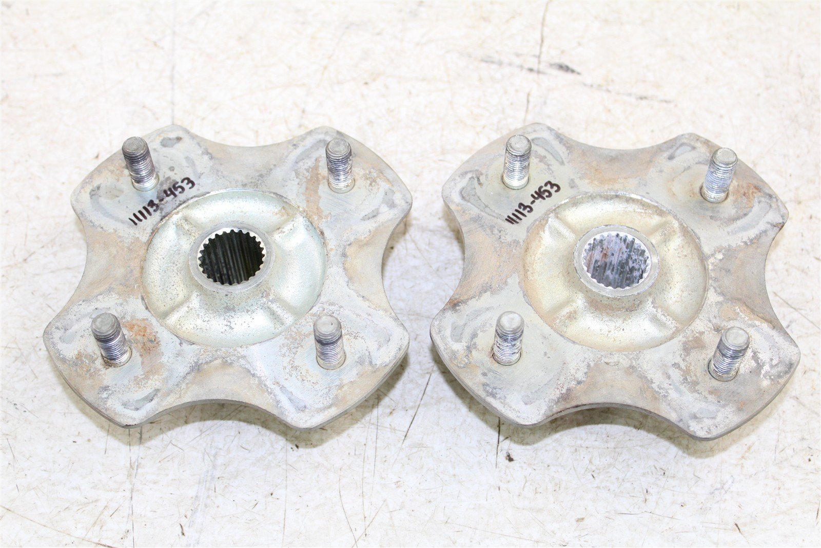 1988 Honda Fourtrax 300 4x4 Rear Hubs Wheel Mounts 11113