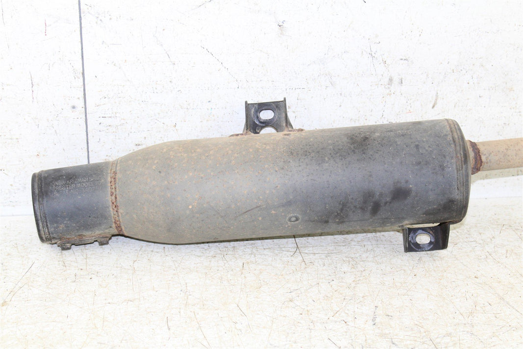 1988 Honda Fourtrax 300 4x4 Exhaust Head Pipe Silencer Muffler 11113