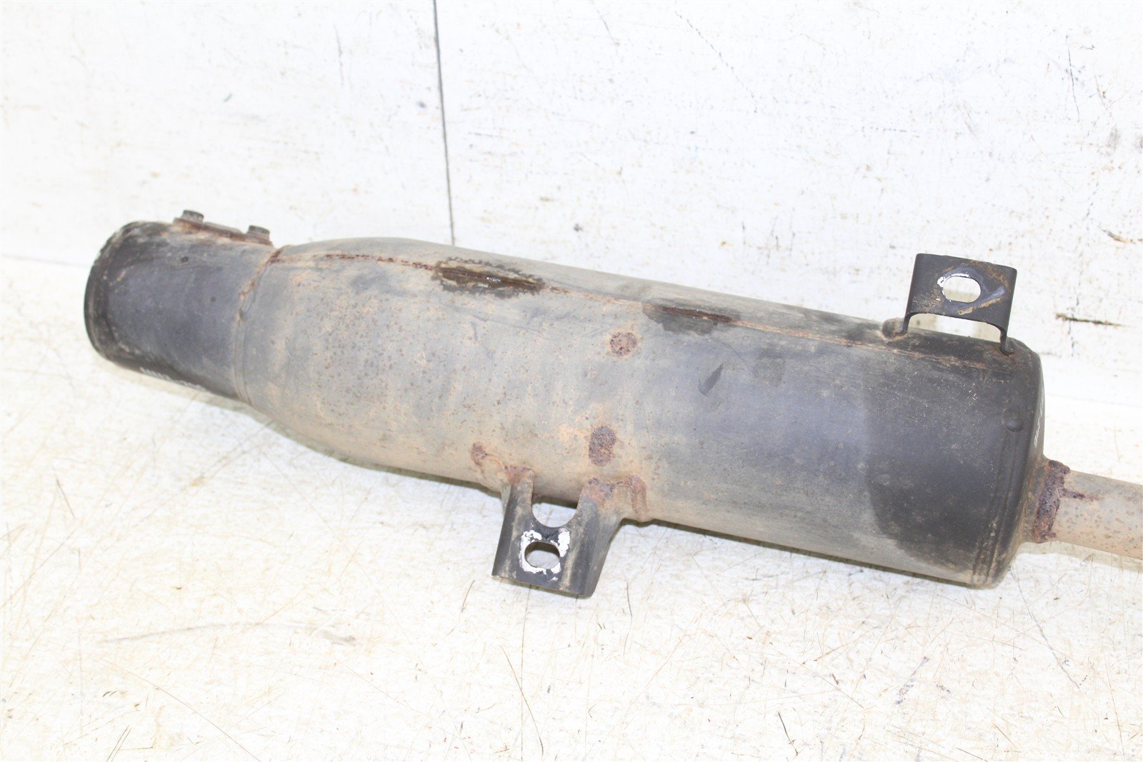 1988 Honda Fourtrax 300 4x4 Exhaust Head Pipe Silencer Muffler 11113
