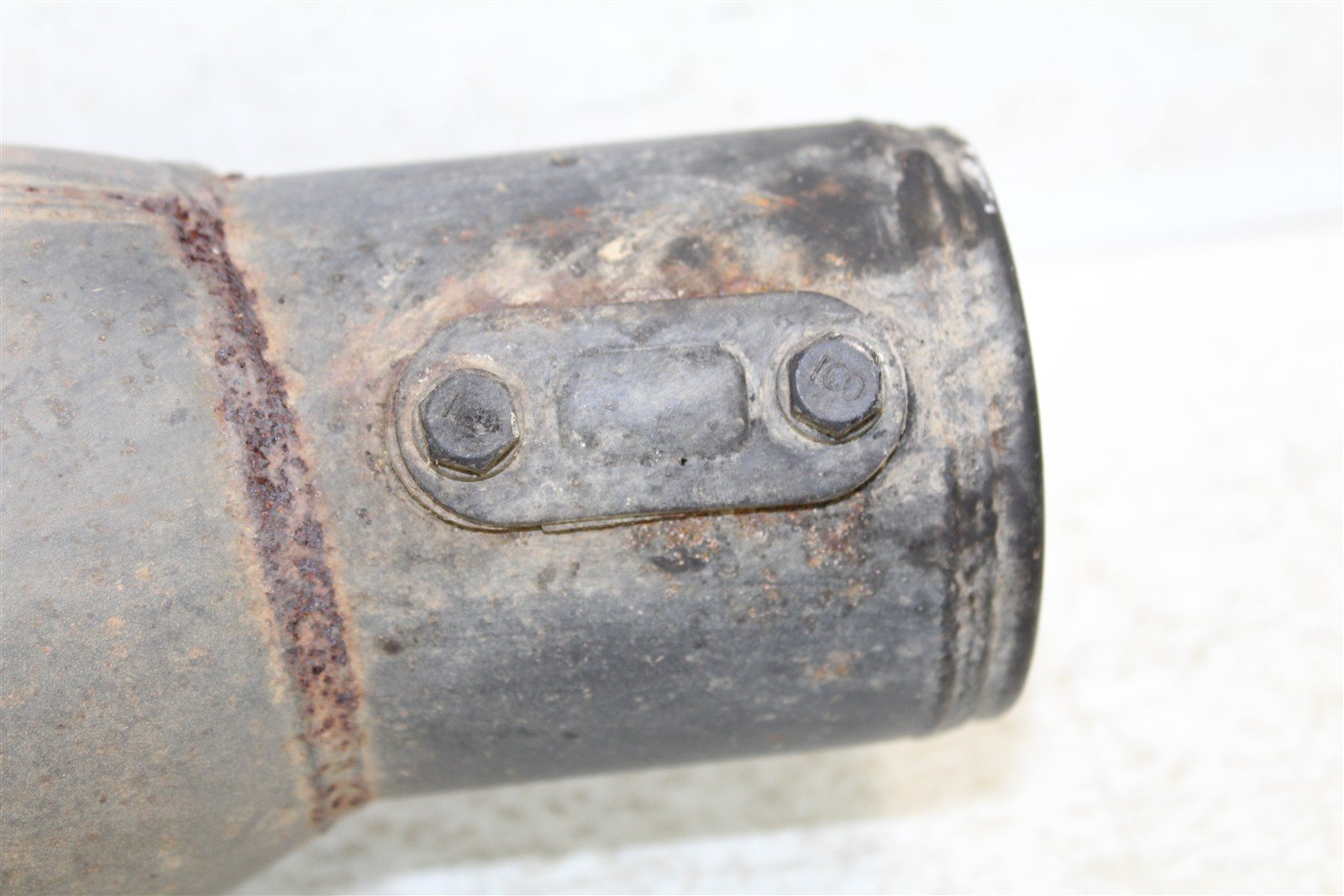 1988 Honda Fourtrax 300 4x4 Exhaust Head Pipe Silencer Muffler 11113