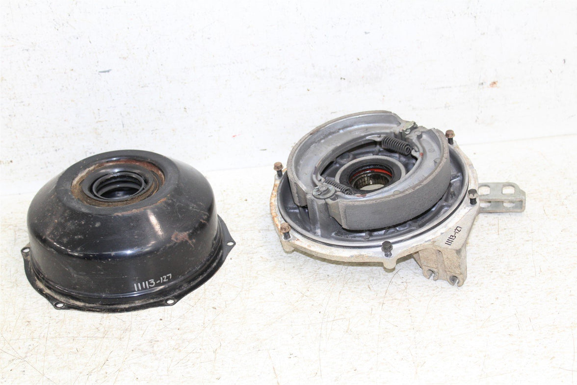 1988 Honda Fourtrax 300 4x4 Rear Brake Drum Backing Plate Panel w/ Cover 11113