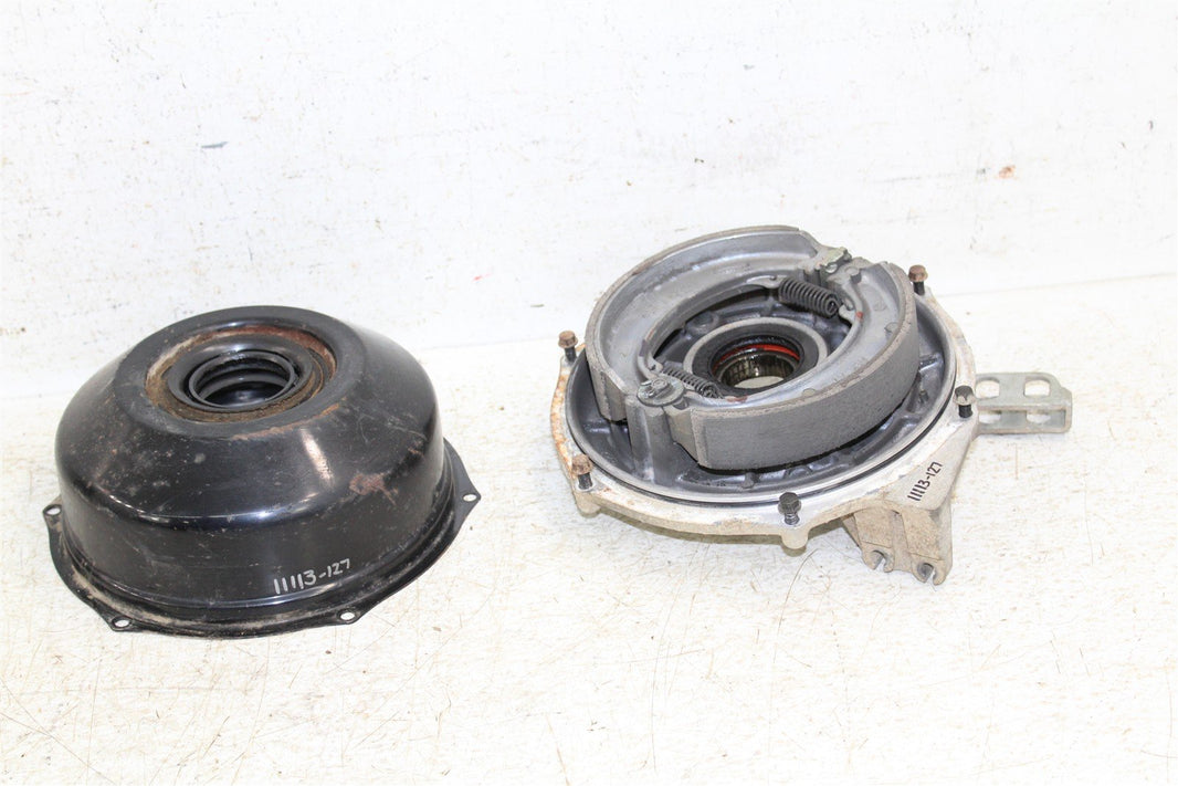 1988 Honda Fourtrax 300 4x4 Rear Brake Drum Backing Plate Panel w/ Cover 11113
