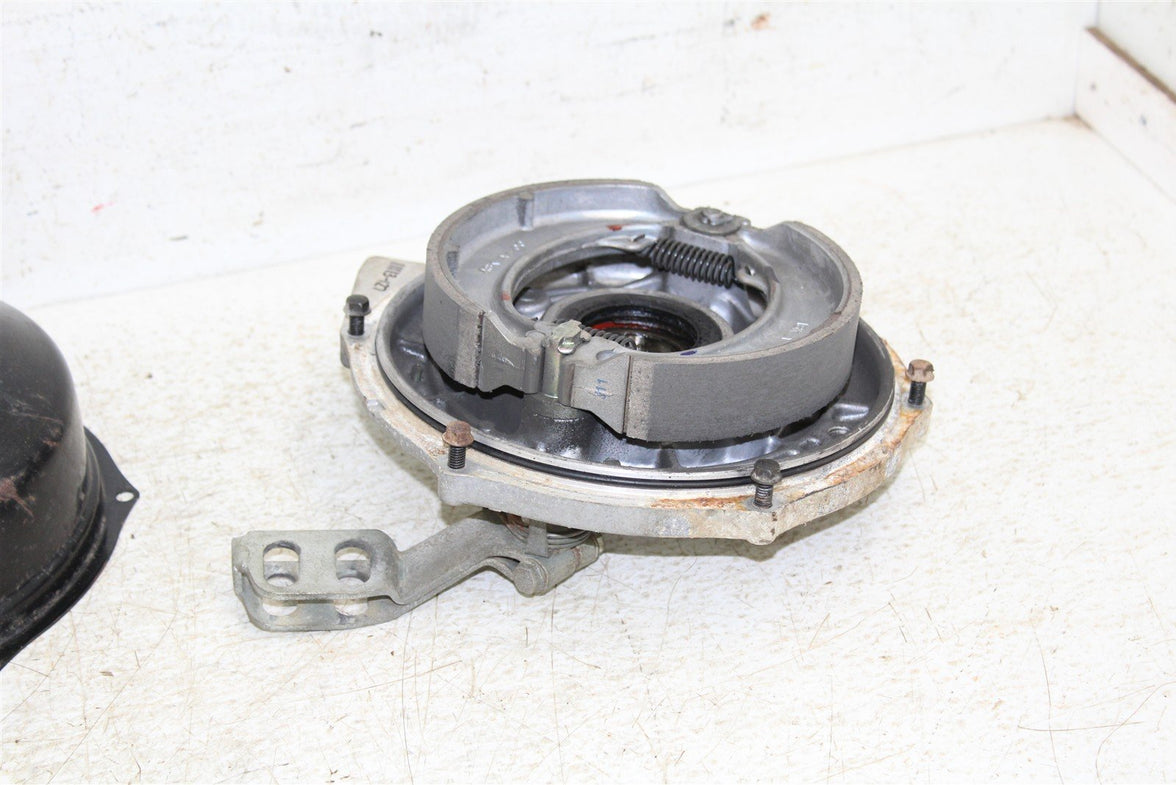 1988 Honda Fourtrax 300 4x4 Rear Brake Drum Backing Plate Panel w/ Cover 11113