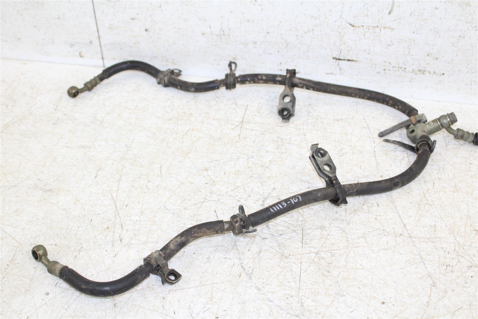 1988 Honda Fourtrax 300 4x4 Front Brake Hose Line 11113