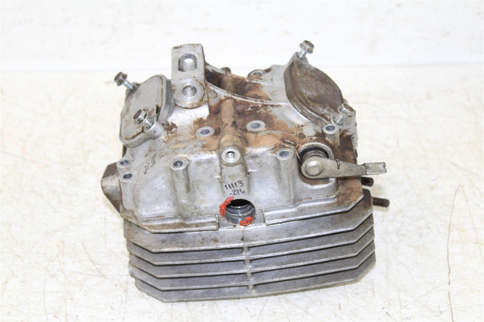 1988 Honda Fourtrax 300 4x4 Cylinder Head Valve Cover Rockers READ DESCRIP 11113