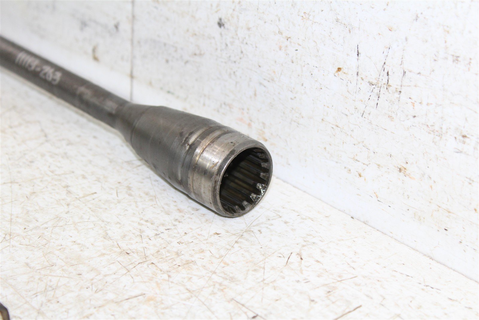 1988 Honda Fourtrax 300 4x4 Front Drive Shaft Assembly w/ Cover Guard 11113