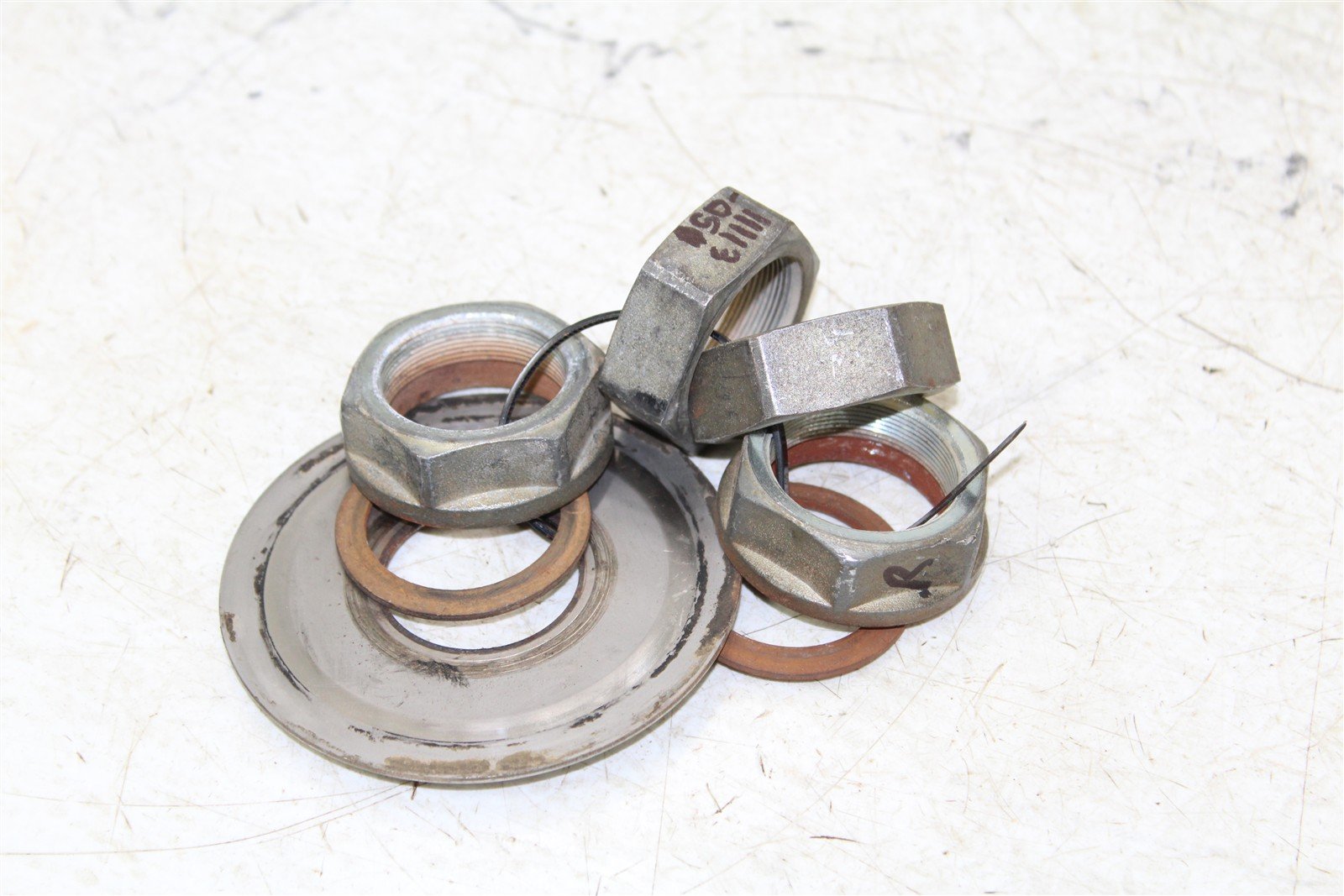 1988 Honda Fourtrax 300 4x4 Rear Axle Lock Nut 11113
