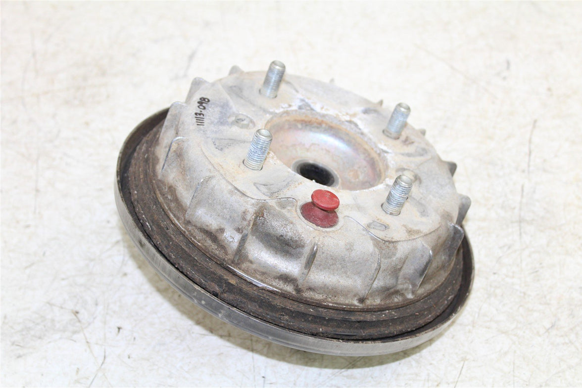 1988 Honda Fourtrax 300 4x4 Front Left Brake Drum Backing Plate Panel Hub 11113
