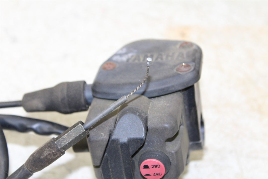 2002 Yamaha Grizzly 660 4x4 Throttle Lever Housing w/ Cable 50124