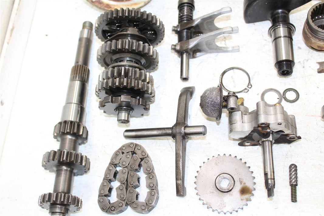 2002 Yamaha Grizzly 660 4x4 Transmission Gears Shift Shaft Forks Drum 50124