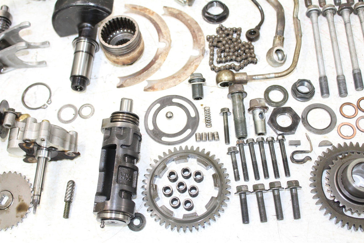 2002 Yamaha Grizzly 660 4x4 Transmission Gears Shift Shaft Forks Drum 50124