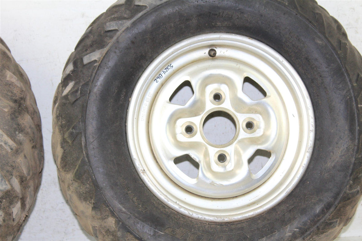 2002 Yamaha Grizzly 660 4x4 Front Wheel Set Rims 50124