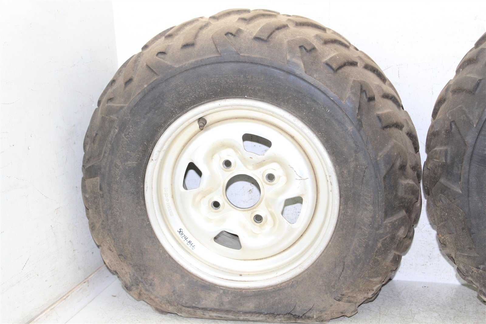 2002 Yamaha Grizzly 660 4x4 Rear Wheel Set Rims 50124