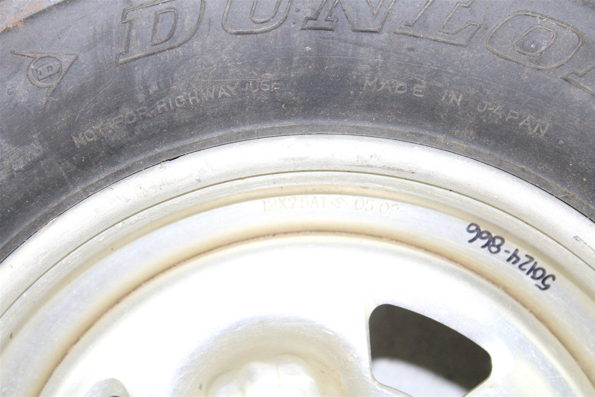 2002 Yamaha Grizzly 660 4x4 Rear Wheel Set Rims 50124