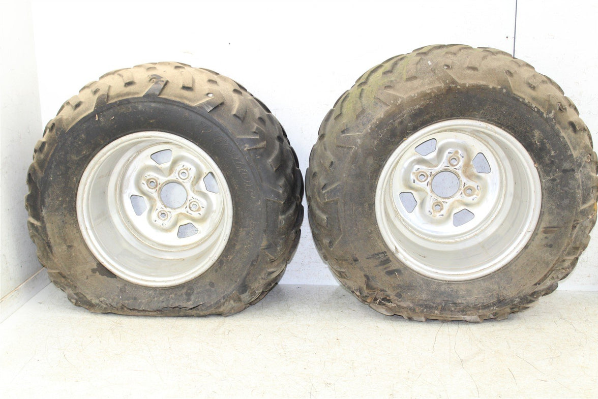 2002 Yamaha Grizzly 660 4x4 Rear Wheel Set Rims 50124