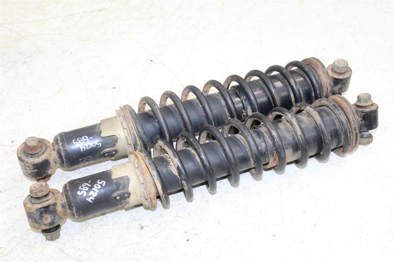 2002 Yamaha Grizzly 660 4x4 Front Shocks Spring Absorber Left Right 50124