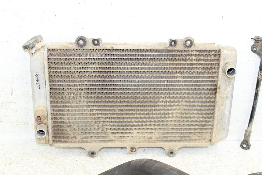 2002 Yamaha Grizzly 660 4x4 Radiator w/ Coolant Hoses & Support 50124