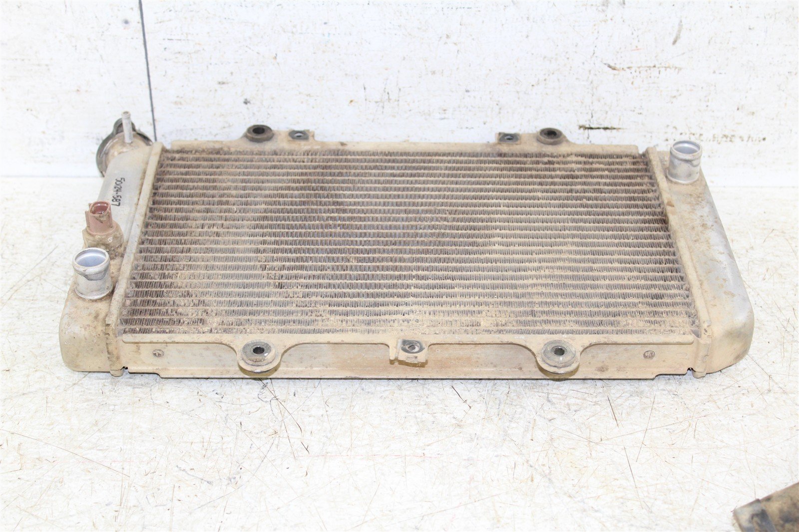 2002 Yamaha Grizzly 660 4x4 Radiator w/ Coolant Hoses & Support 50124