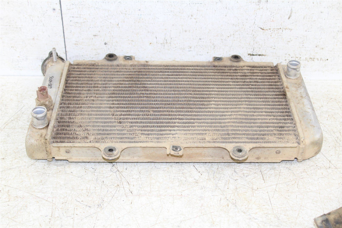 2002 Yamaha Grizzly 660 4x4 Radiator w/ Coolant Hoses & Support 50124