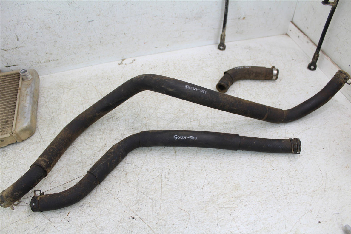 2002 Yamaha Grizzly 660 4x4 Radiator w/ Coolant Hoses & Support 50124