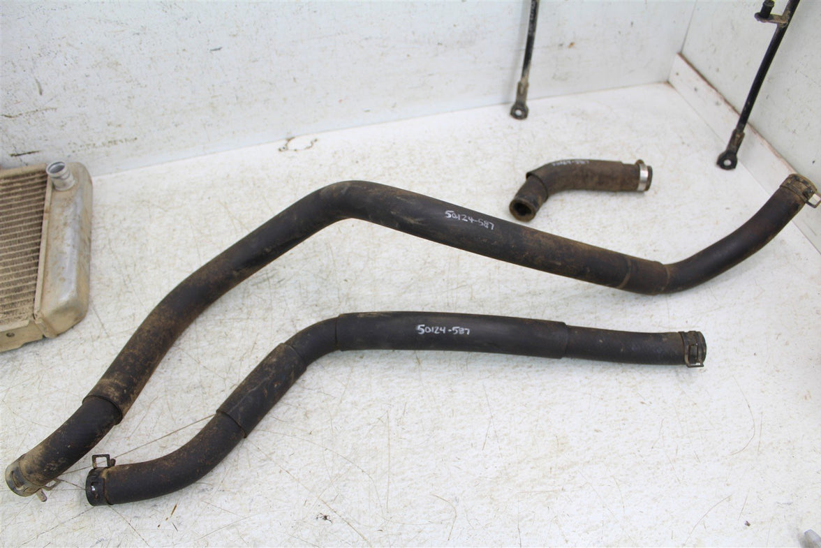 2002 Yamaha Grizzly 660 4x4 Radiator w/ Coolant Hoses & Support 50124