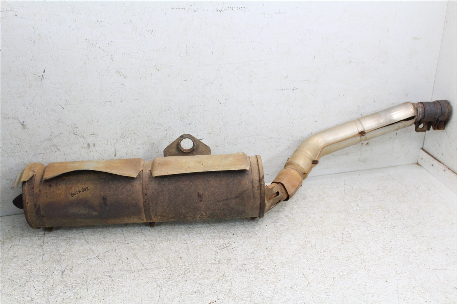 2002 Yamaha Grizzly 660 4x4 Exhaust Silencer Muffler 50124