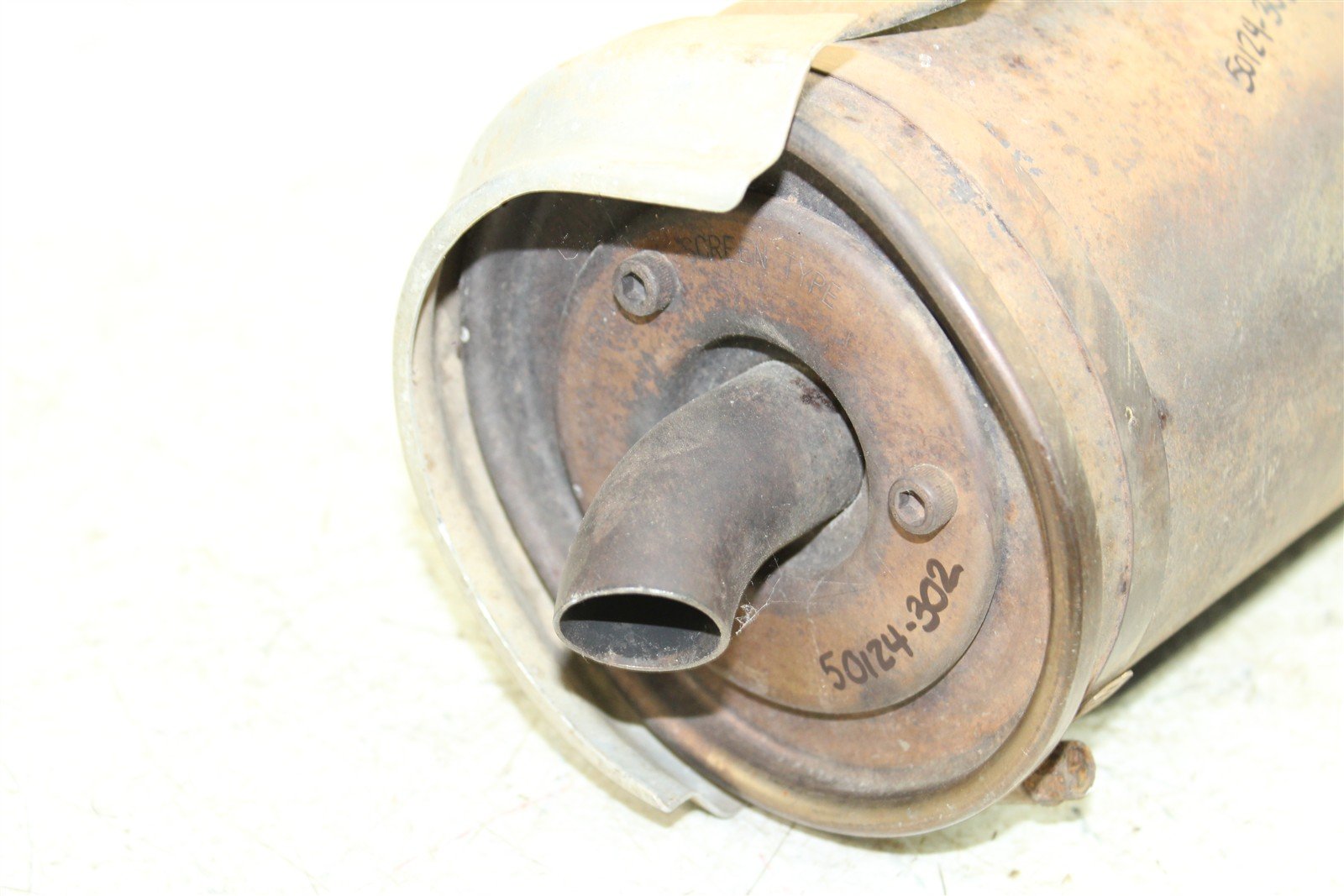2002 Yamaha Grizzly 660 4x4 Exhaust Silencer Muffler 50124