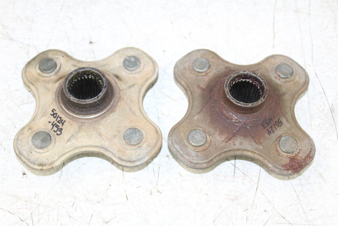 2002 Yamaha Grizzly 660 4x4 Rear Hubs Wheel Mounts 50124