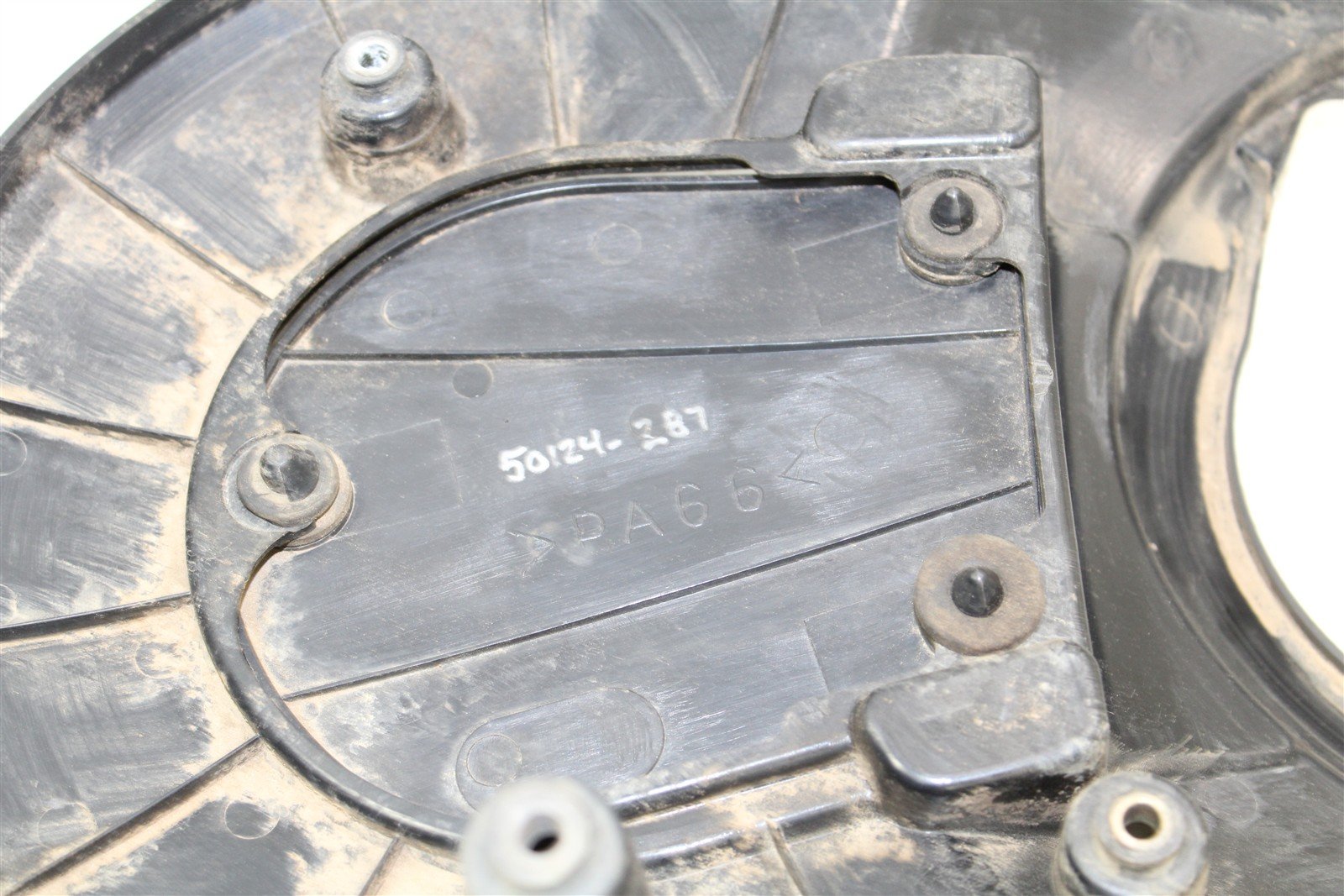 2002 Yamaha Grizzly 660 4x4 Engine Oil Access Panel Cover Plastic 50124