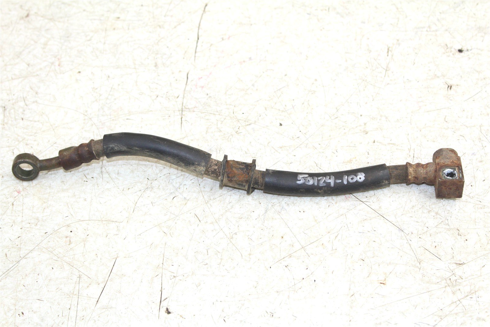 2002 Yamaha Grizzly 660 4x4 Rear Brake Hose Line 50124