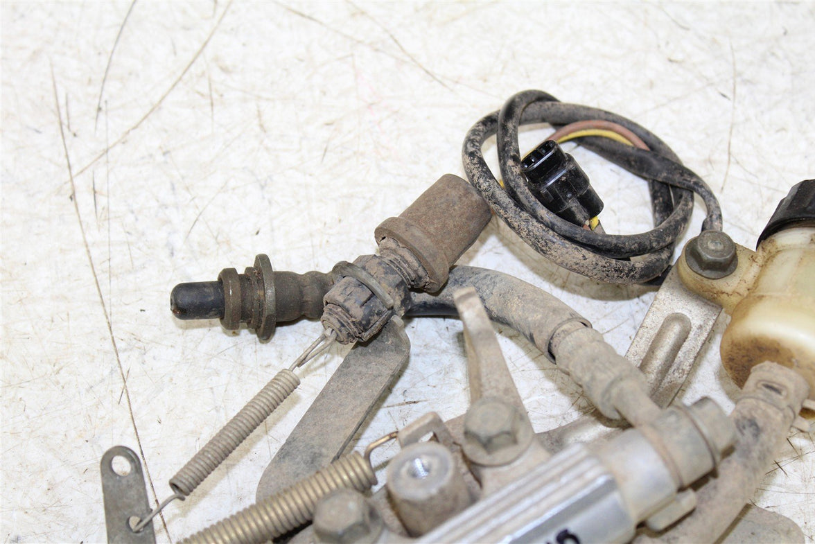 2002 Yamaha Grizzly 660 4x4 Rear Brake Pedal w/ Master Cylinder & Switch 50124