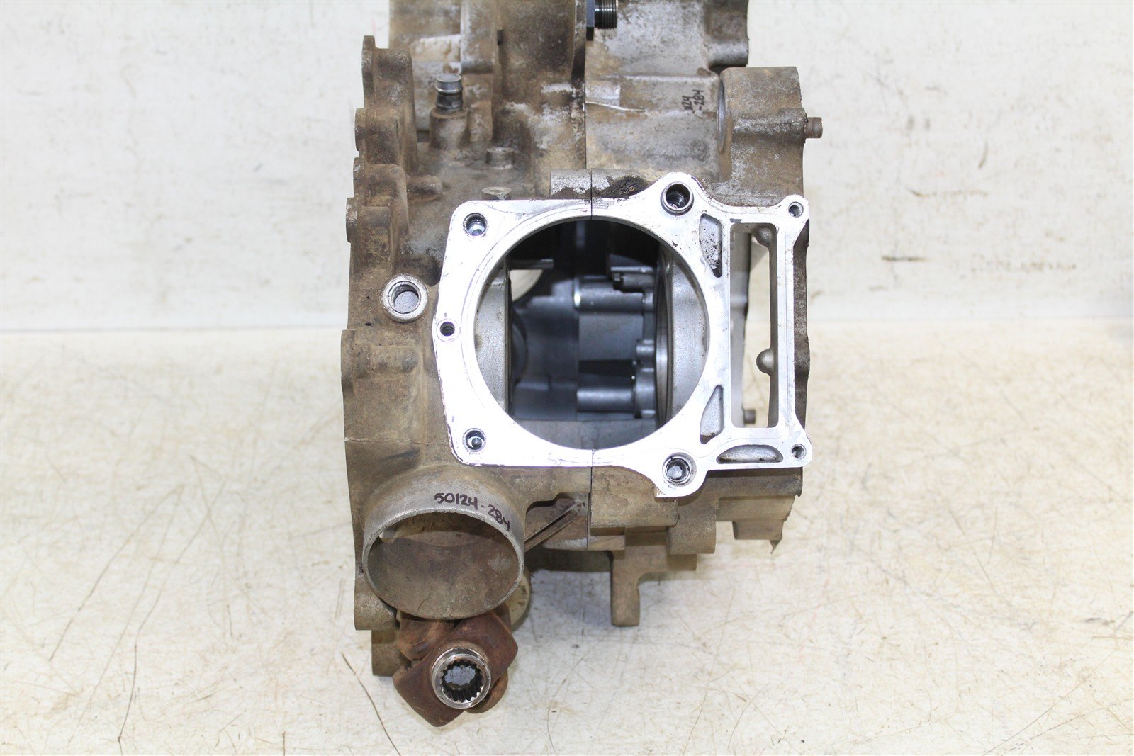2002 Yamaha Grizzly 660 4x4 Engine Cases Crankcase Left Right 50124