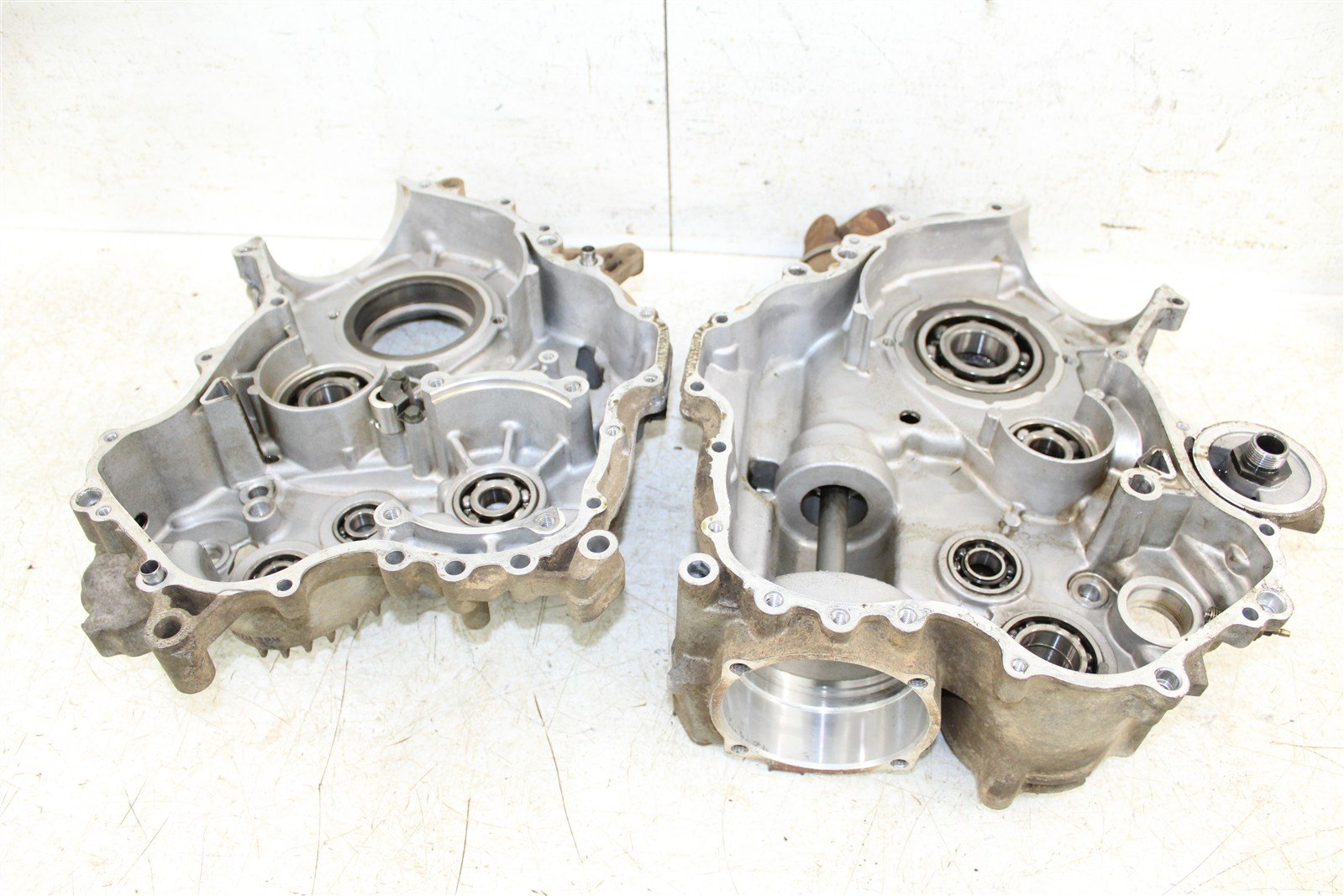 2002 Yamaha Grizzly 660 4x4 Engine Cases Crankcase Left Right 50124