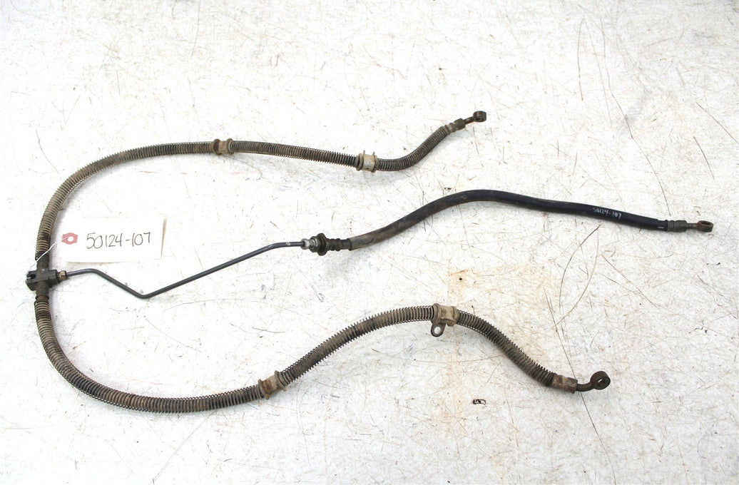 2002 Yamaha Grizzly 660 4x4 Front Brake Hose Line 50124