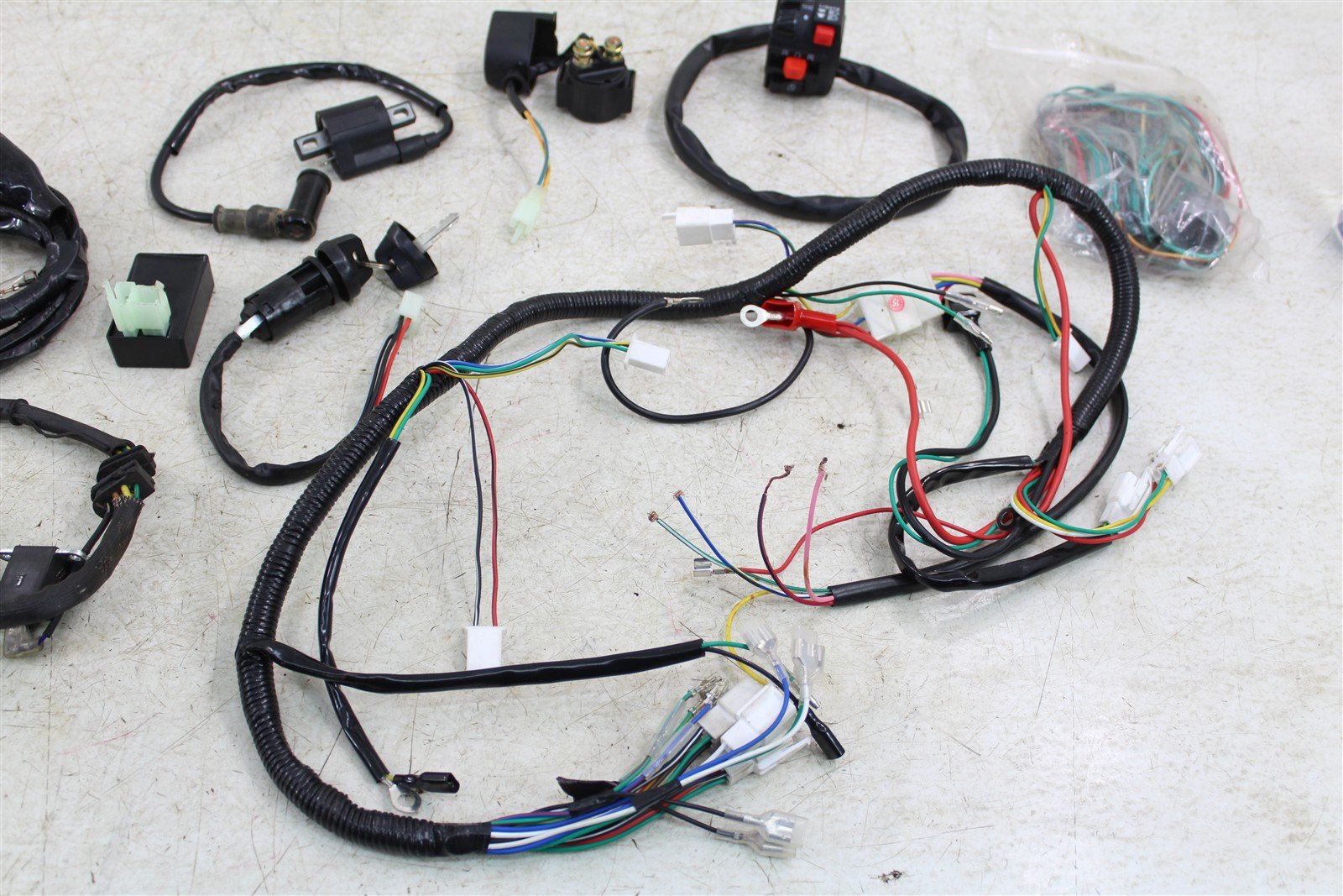 2004 Honda TRX 300EX Wiring Harness Electronic Stator Key Coil Aftermarket 11114