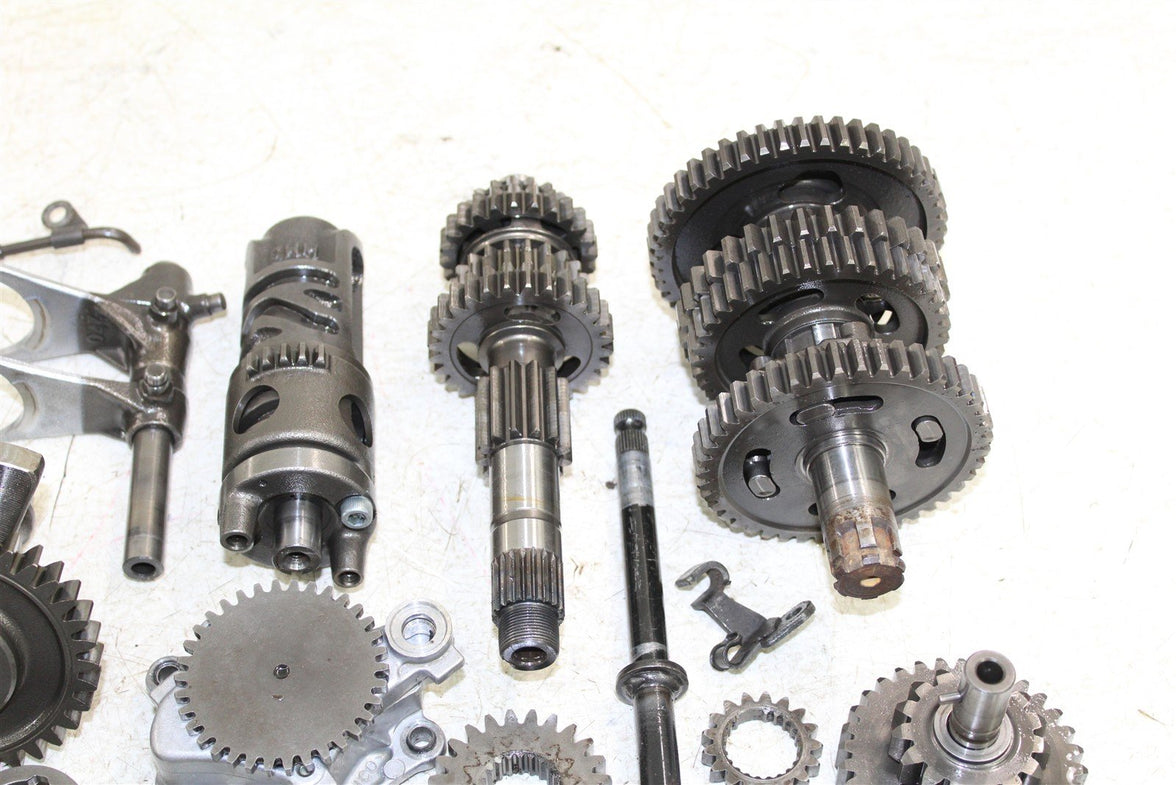 2004 Honda TRX 300EX Transmission Gears Shift Shaft Forks Drum 11114