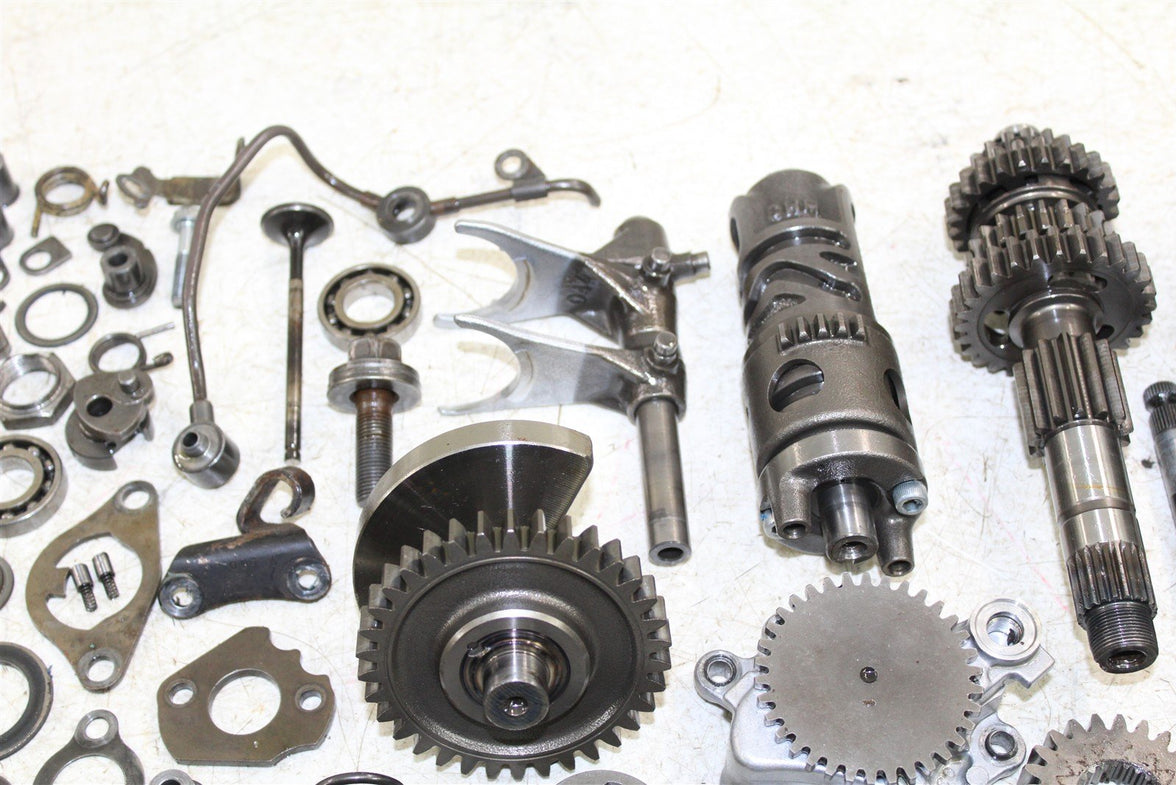 2004 Honda TRX 300EX Transmission Gears Shift Shaft Forks Drum 11114