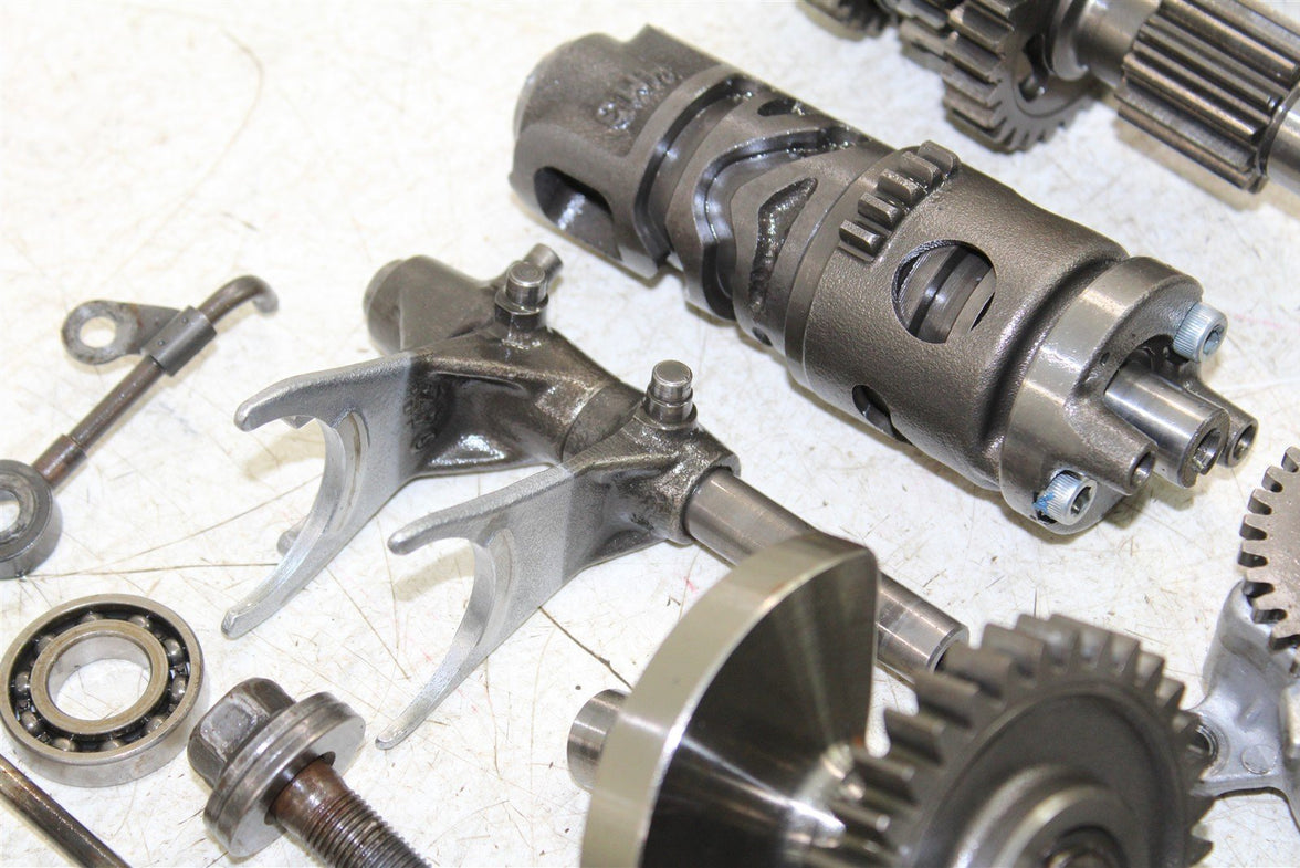 2004 Honda TRX 300EX Transmission Gears Shift Shaft Forks Drum 11114
