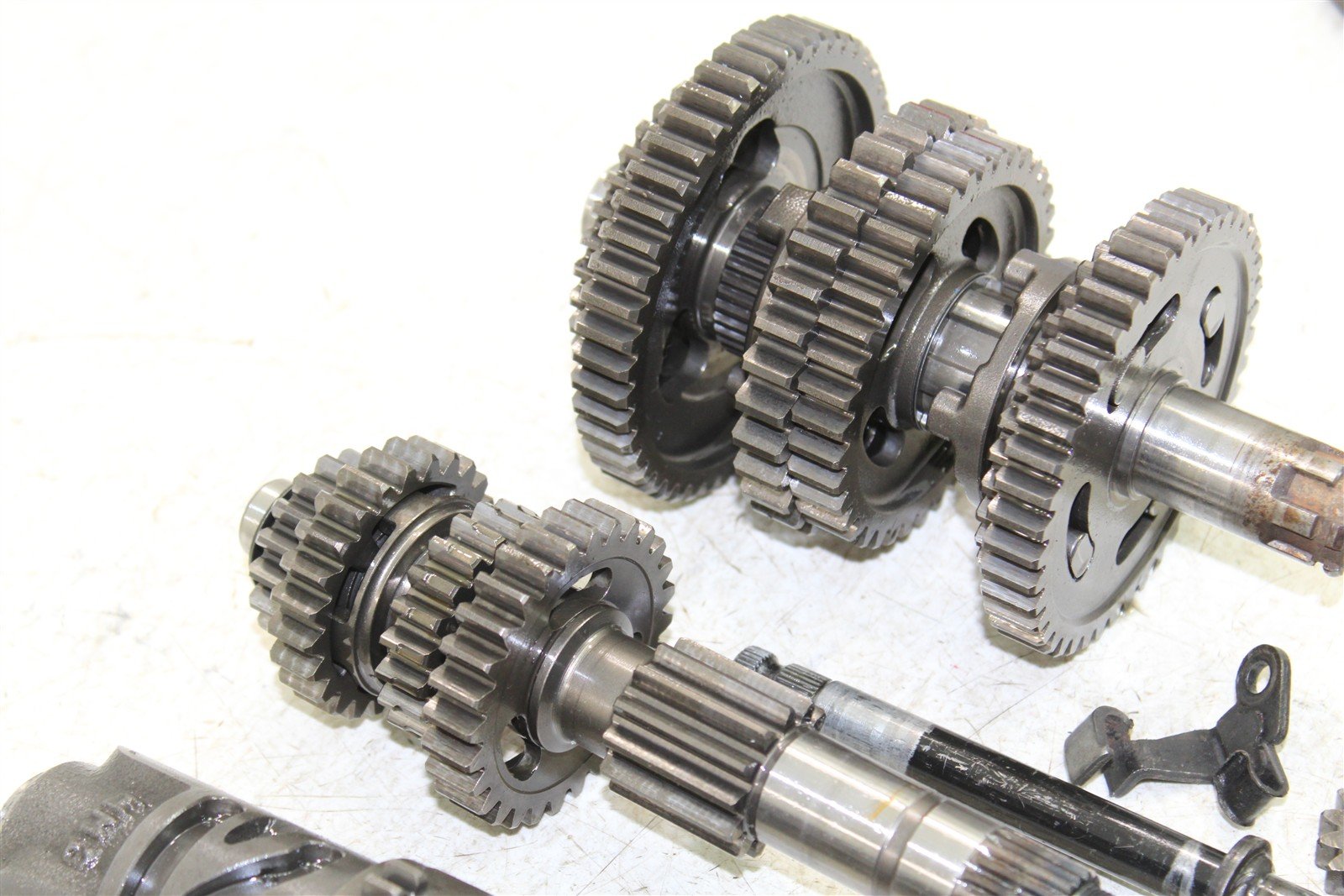 2004 Honda TRX 300EX Transmission Gears Shift Shaft Forks Drum 11114