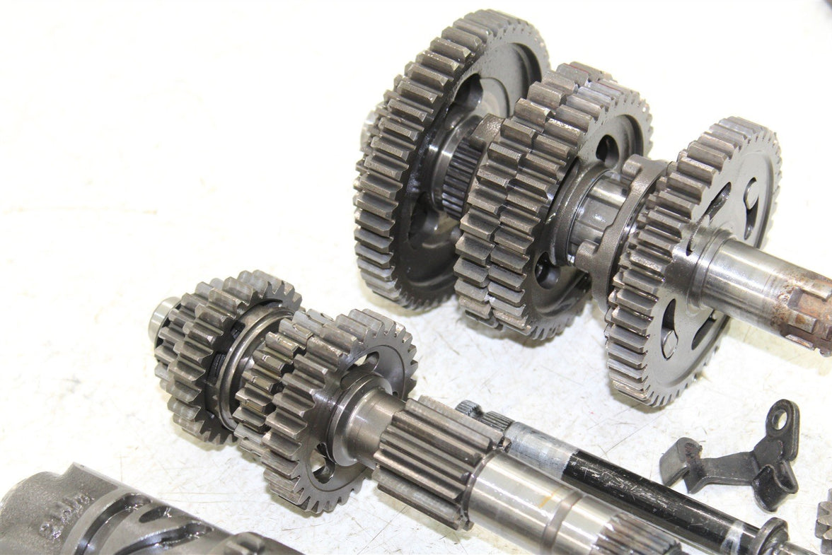 2004 Honda TRX 300EX Transmission Gears Shift Shaft Forks Drum 11114