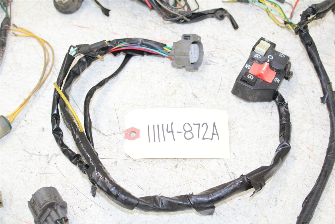 2004 Honda TRX 300EX Wire Wiring Harness Loom FOR PARTS 11114