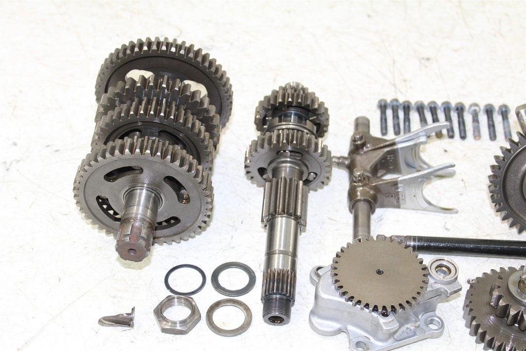 2004 Honda TRX 300EX Transmission Gears Shift Shaft Forks Drum 11114