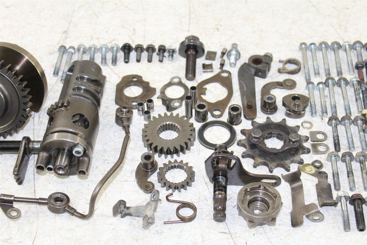 2004 Honda TRX 300EX Transmission Gears Shift Shaft Forks Drum 11114