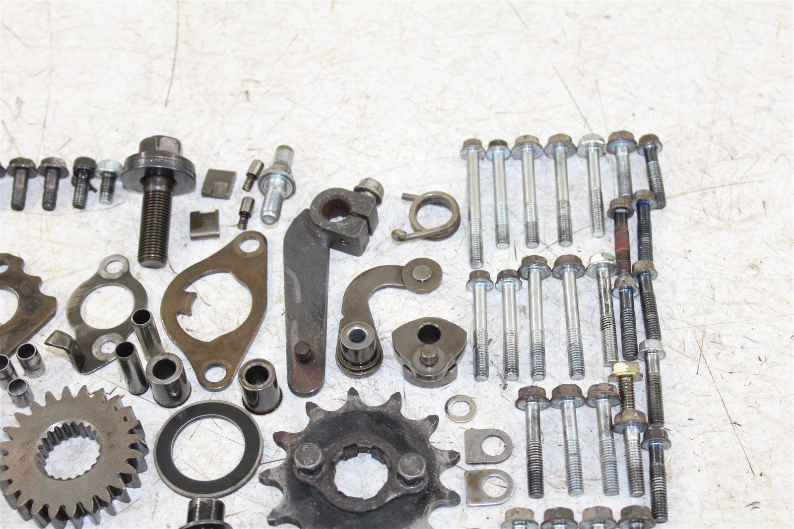 2004 Honda TRX 300EX Transmission Gears Shift Shaft Forks Drum 11114