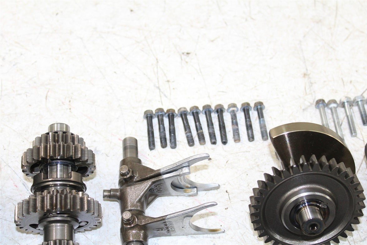 2004 Honda TRX 300EX Transmission Gears Shift Shaft Forks Drum 11114