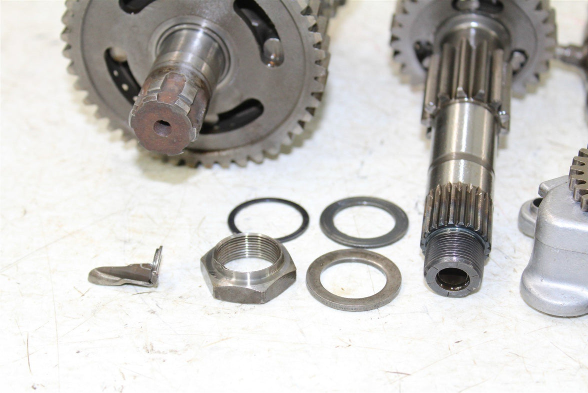 2004 Honda TRX 300EX Transmission Gears Shift Shaft Forks Drum 11114