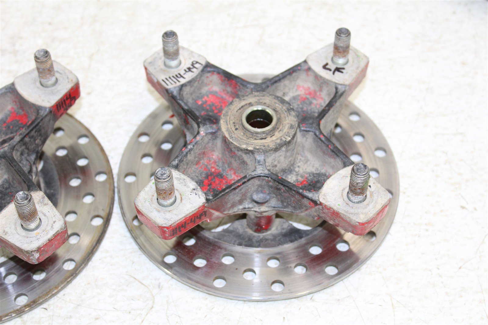 2004 Honda TRX 300EX Front Hubs Brake Rotor 11114