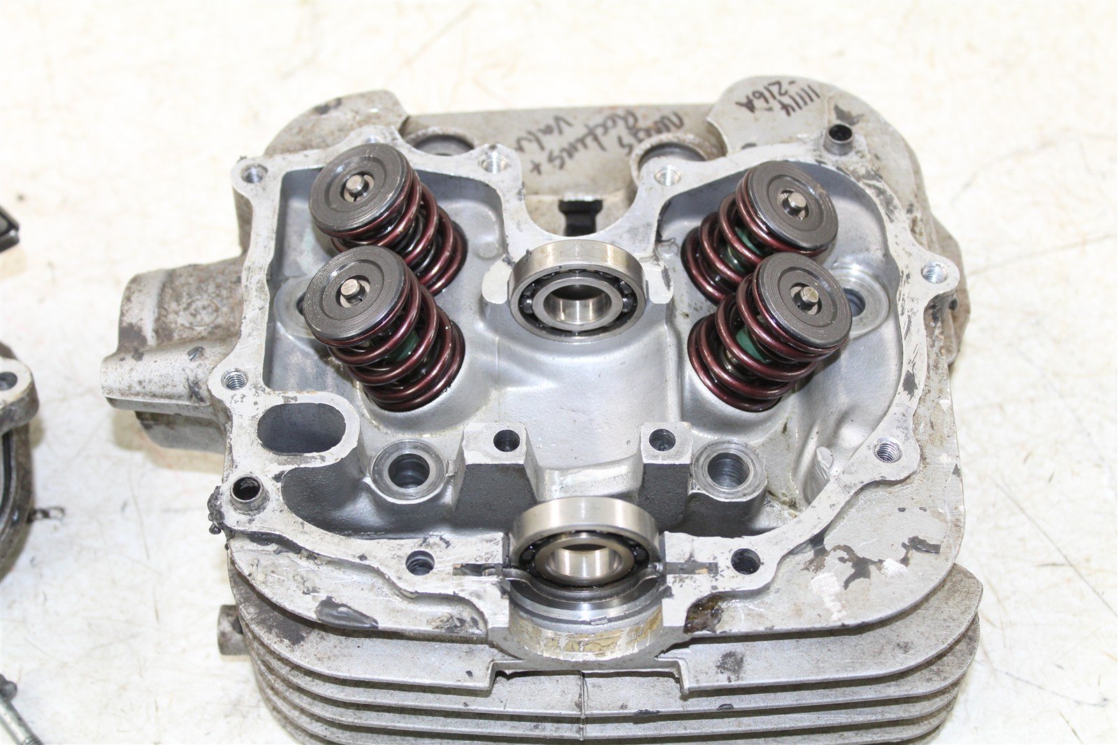 2004 Honda TRX 300EX Cylinder Head Valve Cover Intake Exhaust 11114